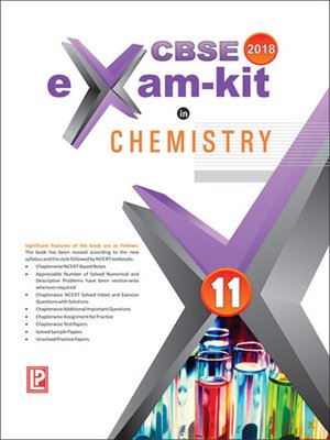 cover image of Exam kit in Chemistry XI